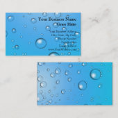 澄んな泡、青海原 名刺 (正面/裏面)