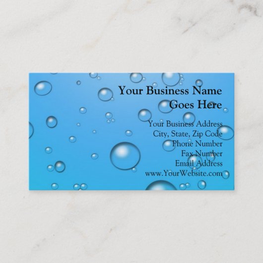 澄んな泡、青海原 名刺 (正面)