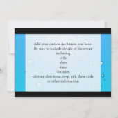 澄んな泡、青海原 招待状 (裏面)