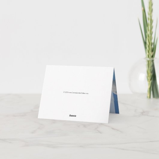 澄んな青空 サンキューカード (裏面)