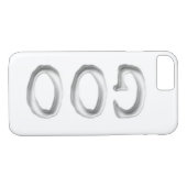 澄んな|べたつく物|はゲルのフォントをカスタマイズ可能な見通します Case-Mate iPhoneケース (裏面(横))