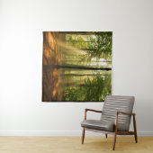 ～澄んの輝く森の光  タペストリー (インサイチュ(横))