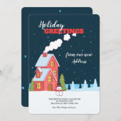 澄んウィンターナイトオープンハウス 招待状 (正面/裏面)