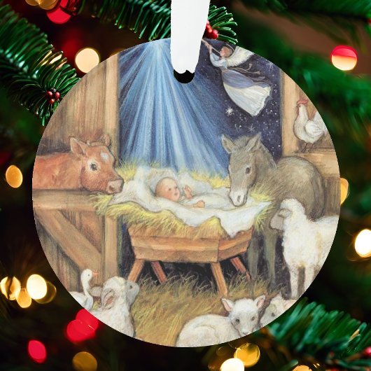 澄んクリスマス1写真テンプレートキッズ写真 オーナメント