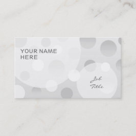 澄ん名刺テンプレートのバブルの圧縮 名刺