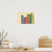 澄ん建物 ポスター (キッチン)