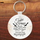 澄ん心の感動的引用文 キーホルダー (正面)