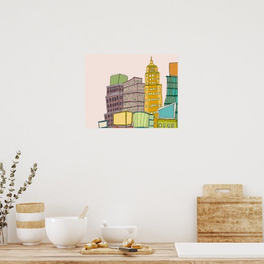 澄ん日 ポスター (キッチン)