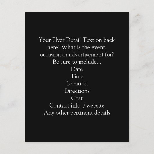 澄ん泡、青い水 チラシ (裏面)