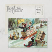 澄ん線路 ポストカード (正面/裏面)