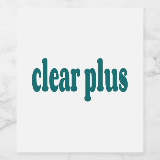 澄ん ワインラベル (シングルラベル)