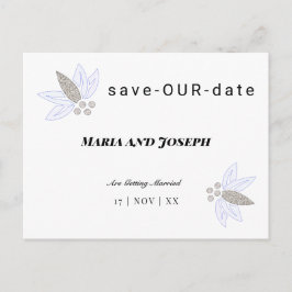 澄んFloraの日企業の付 案内ポストカード