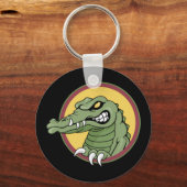 激しいアリゲーター キーホルダー (正面)
