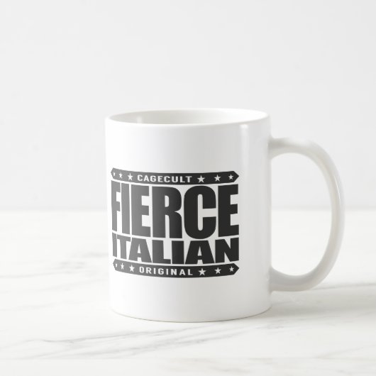 激しいイタリア語-大胆不敵な家族の愛情のある教父 コーヒーマグカップ (右)