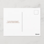 激しいグラウンドホッグ野生生物のクローズアップ ポストカード (裏面)