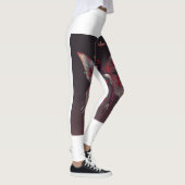 激しいサイバーパンクレッドフェアリーレギンス🤖🧚 ‍ ♀️ レギンス (右)