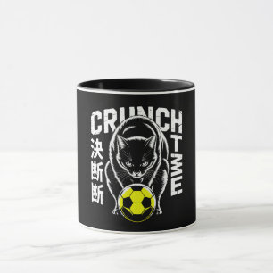 激しいサッカーネコマグ マグカップ