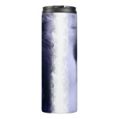 激しいシベリアのハスキーな目 タンブラー (裏面)