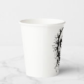 激しいスカル杯 紙コップ (右)