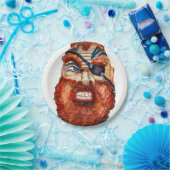 激しいスカンジナビアバイキング ペーパープレート (パーティー)