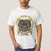 激しいトラ Tシャツ (正面)