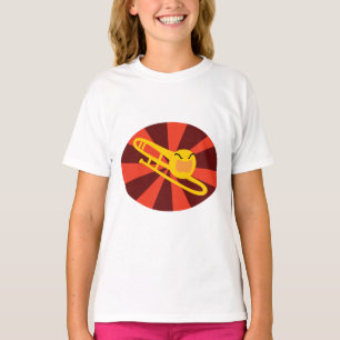 激しいトロンボーンTシャツ Tシャツ