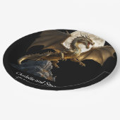 激しいドラゴン育成 ペーパープレート (アングル)