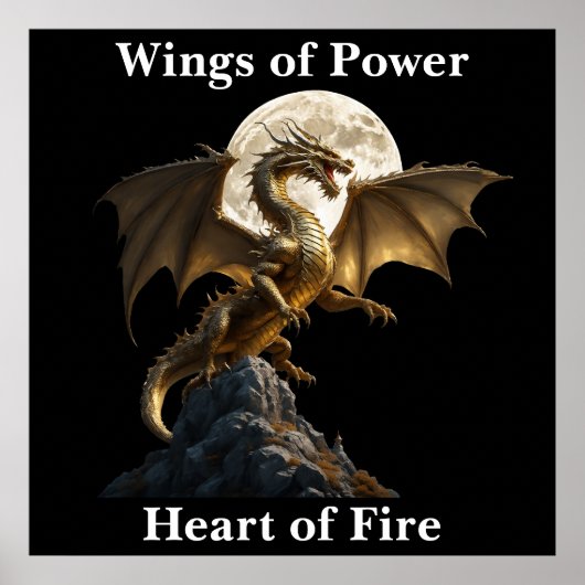 激しいドラゴン育成 ポスター (正面)