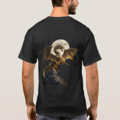 激しいドラゴン育成 Tシャツ (裏面)