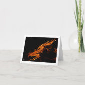 激しいドラゴン カード (正面)