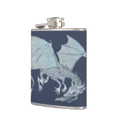 激しいドラゴン フラスク (左)