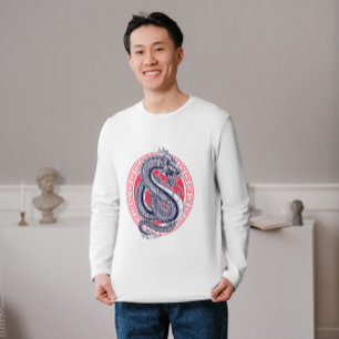 激しいドラゴン Tシャツ