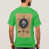 激しいネオクォンタム物理ロゴTシャツ Tシャツ (裏面)