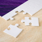 激しいネオンイーグル – 幾何学模様の頭 ジグソーパズル (側面)