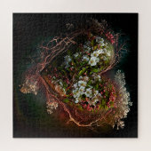 激しいハート ジグソーパズル (横)