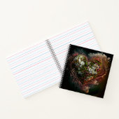 激しいハート ノートブック (内部)