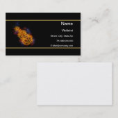 激しいバイオリン 名刺 (正面/裏面)