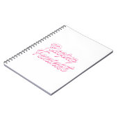 激しいフェミニスト人形 ノートブック (左側)