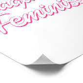 激しいフェミニスト人形 ポスター (角)