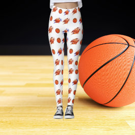 激しいフープのトレンドモーションレギンス レギンス