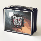 激しいブルドッグ メタルランチボックス (裏面)