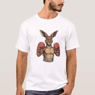 激しいボクシングのうさぎ: 闘う準備はできてる! Tシャツ
