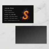 激しいモノグラムS 名刺 (正面/裏面)