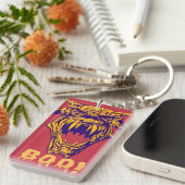 激しいモンスターブハロウィーン怖いデザインキーチェーン キーホルダー (正面右)