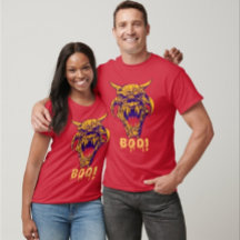 激しいモンスターブハロウィーン怖いデザインTシャツ