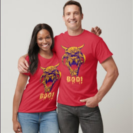 激しいモンスターブハロウィーン怖いデザインTシャツ Tシャツ