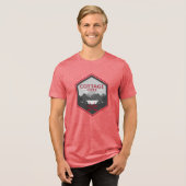 激しいライバル関係 カッタジコア トライブレンドＴシャツ (正面全面)
