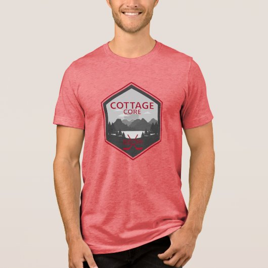 激しいライバル関係 カッタジコア トライブレンドＴシャツ (正面)