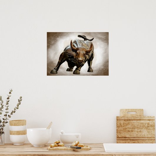 激しい上昇市場 ポスター (キッチン)