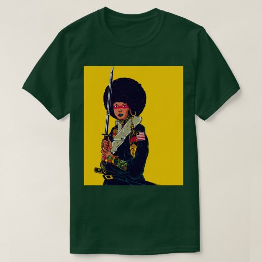 激しい剣を殺す女王 Tシャツ (デザイン正面)